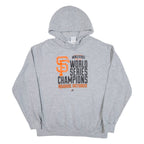 MAJESTIC World Series Champions Mens Grey Hoodie USA L