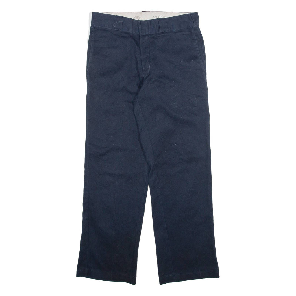 DICKIES 874 Workwear Mens Trousers Blue Regular Straight W30 L30