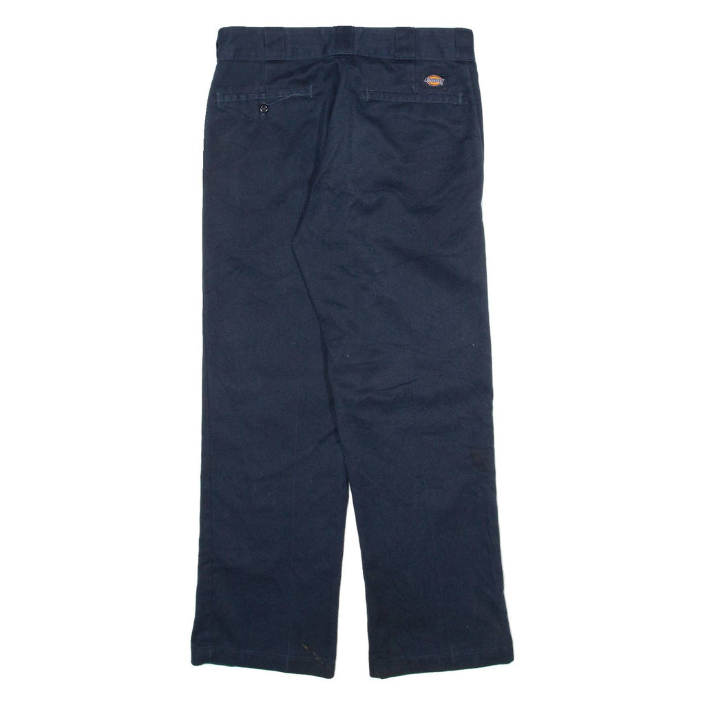 DICKIES 874 Workwear Mens Trousers Blue Regular Straight W30 L30