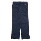 DICKIES 874 Workwear Mens Trousers Blue Regular Straight W30 L30