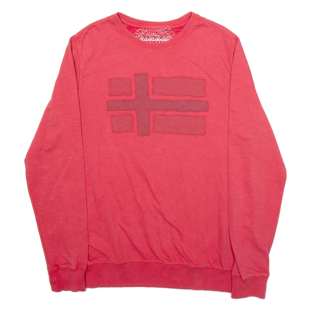 NAPAPIJRI Mens Sweatshirt Red M