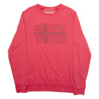 NAPAPIJRI Mens Sweatshirt Red M