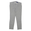 GAP Womens Cotton Blend Black & White Slim Straight Trousers W29 L26 Stylish
