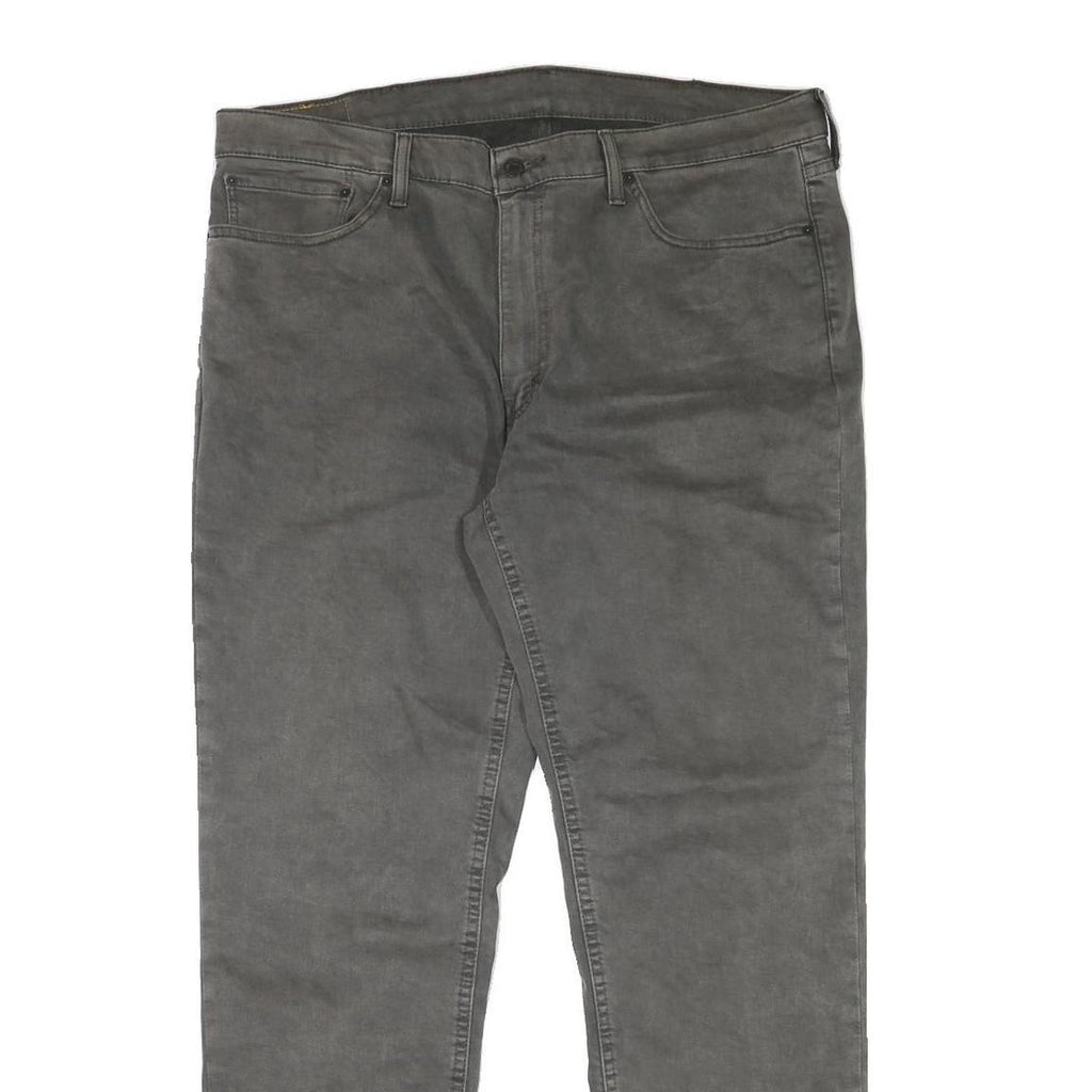 LEVI'S 541 Mens Jeans Grey Regular Straight Denim Medium W40 L30 Zip Cotton