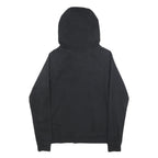 NIKE Mens Black Pullover Hoodie M Cotton Blend Sports Sweatshirt Casual