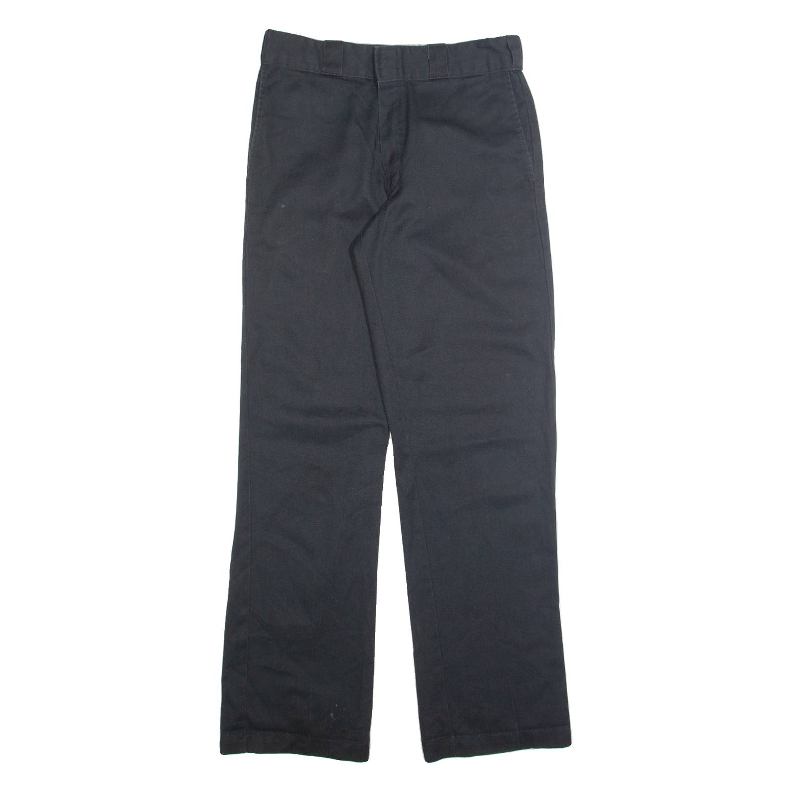 DICKIES Chino Mens Trousers Black Regular Straight W30 L32
