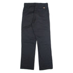 DICKIES Chino Mens Trousers Black Regular Straight W30 L32