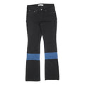 LEVI'S 515 Womens Relaxed Bootcut Denim Medium W30 L32 Black Blue Colourblock