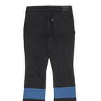 LEVI'S 515 Womens Relaxed Bootcut Denim Medium W30 L32 Black Blue Colourblock