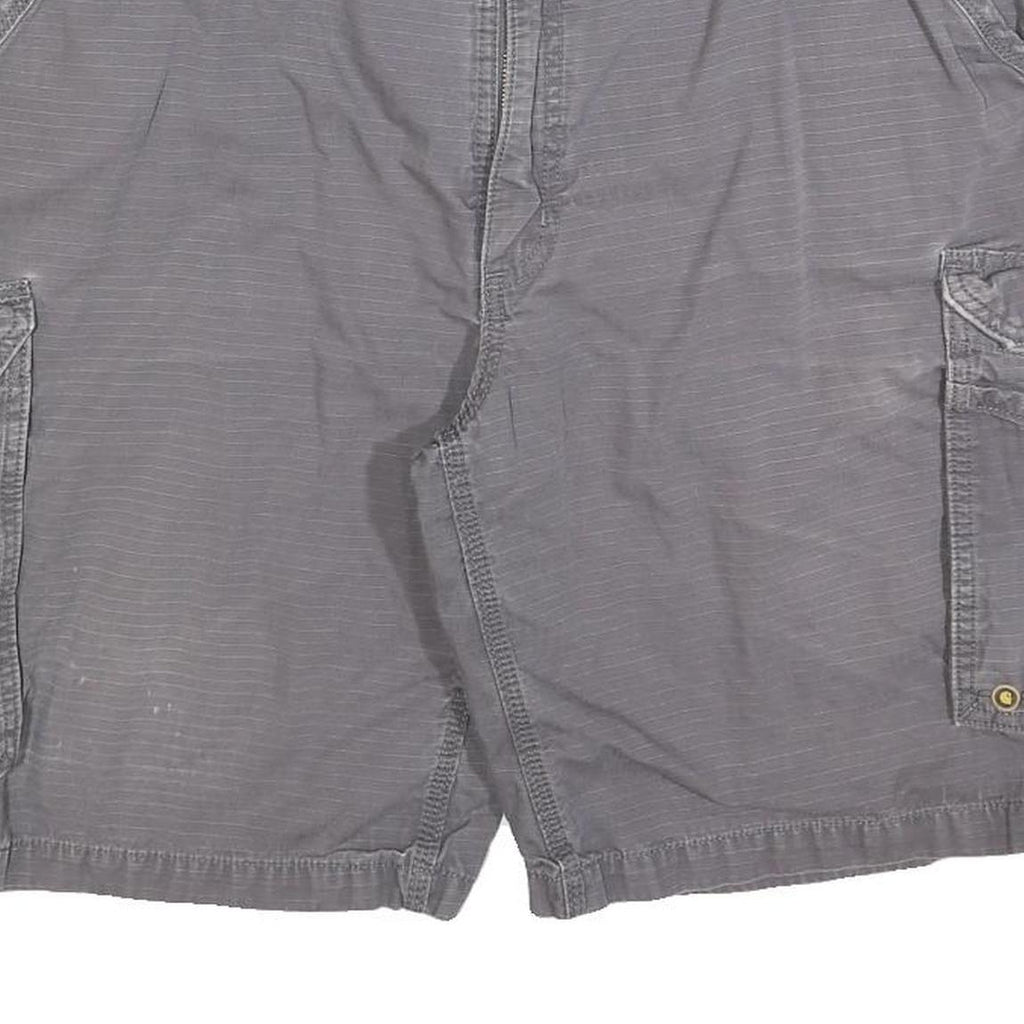 CARHARTT Mens Shorts Grey Cargo Relaxed Fit XL W42 Workwear Durable Cotton Blend