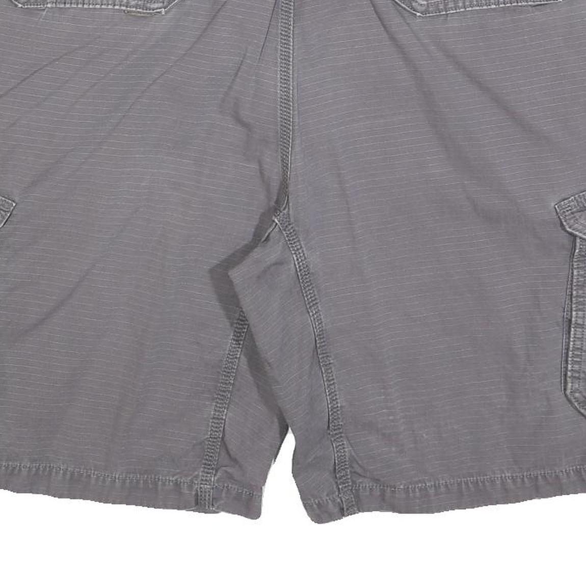 CARHARTT Mens Shorts Grey Cargo Relaxed Fit XL W42 Workwear Durable Cotton Blend