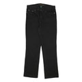 LAUREN RALPH LAUREN Womens Jeans Black Regular Straight Denim Medium W30 L28