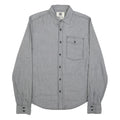 LEVI'S Mens Grey Slim Cotton Shirt S Casual Long Sleeve Button Pocket