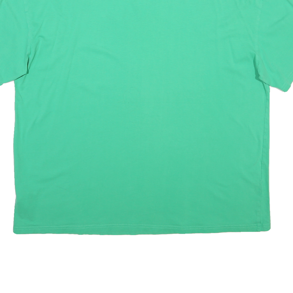 PUMA Mens Green Modern T-Shirt L Short Sleeve Crew Neck Casual Cotton Blend