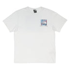 THE NORTH FACE Mens White Graphic T-Shirt M Short Sleeve Crew Neck Logo Print