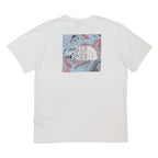 THE NORTH FACE Mens White Graphic T-Shirt M Short Sleeve Crew Neck Logo Print