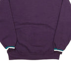 JERZEES Mens Blue Crew Neck L Church Logo Cotton Blend Sweatshirt