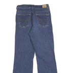 LEVI'S 512 Bootcut Womens Jeans Blue Slim Cotton Blend W26 L28 Denim Casual