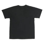 CHAMPION Mens Black Cotton Logo T-Shirt M Short Sleeve Crew Neck Classic
