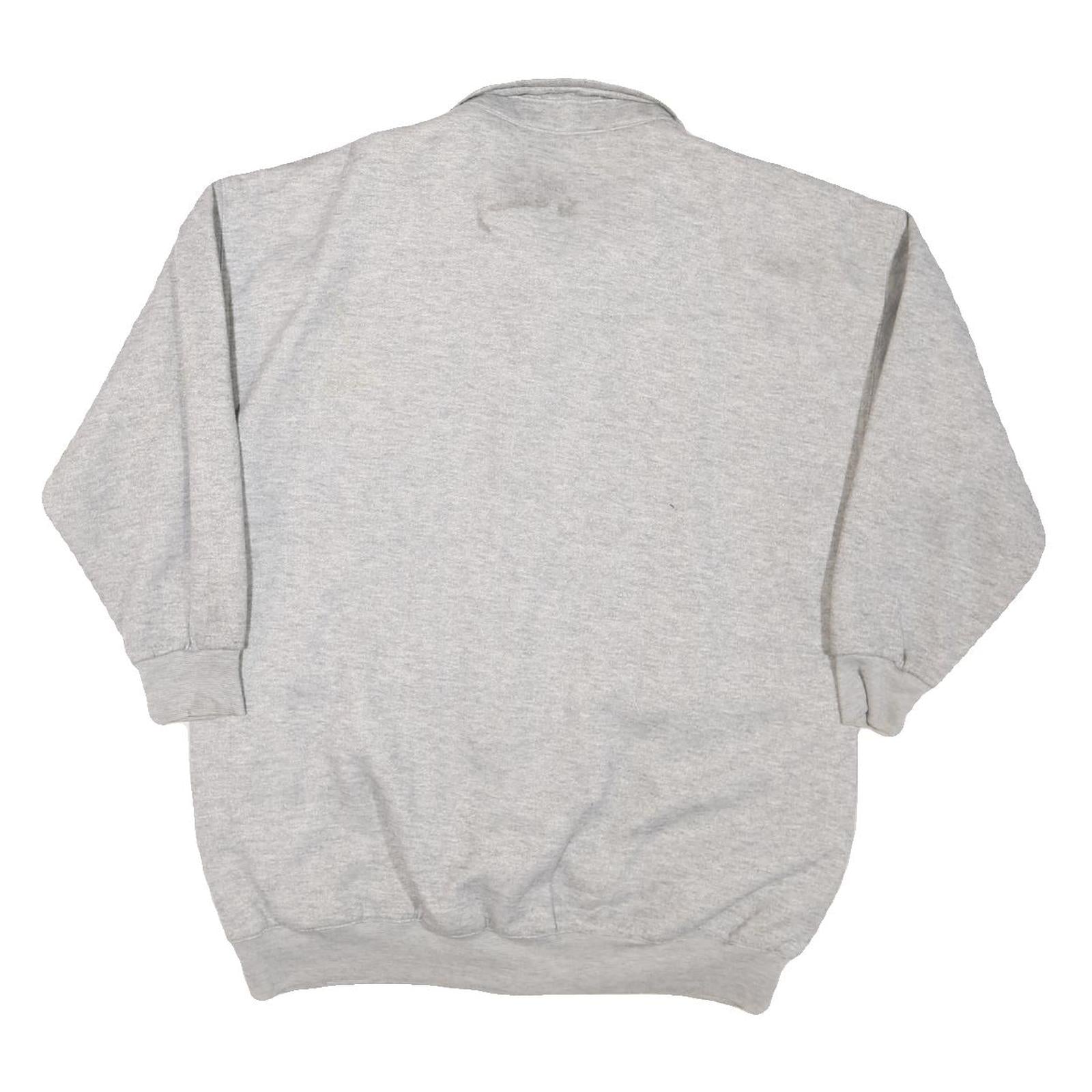 CURRENT SEEN Womens Grey Casual Button Cotton Blend Jacket L Plain Comfortable