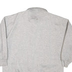 CURRENT SEEN Womens Grey Casual Button Cotton Blend Jacket L Plain Comfortable