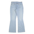 LEVI'S 584 87 Womens Jeans Blue Regular Flared Denim Light W29 L32 Cotton Blend