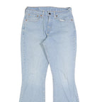 LEVI'S 584 87 Womens Jeans Blue Regular Flared Denim Light W29 L32 Cotton Blend