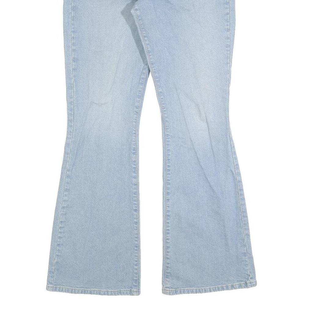 LEVI'S 584 87 Womens Jeans Blue Regular Flared Denim Light W29 L32 Cotton Blend