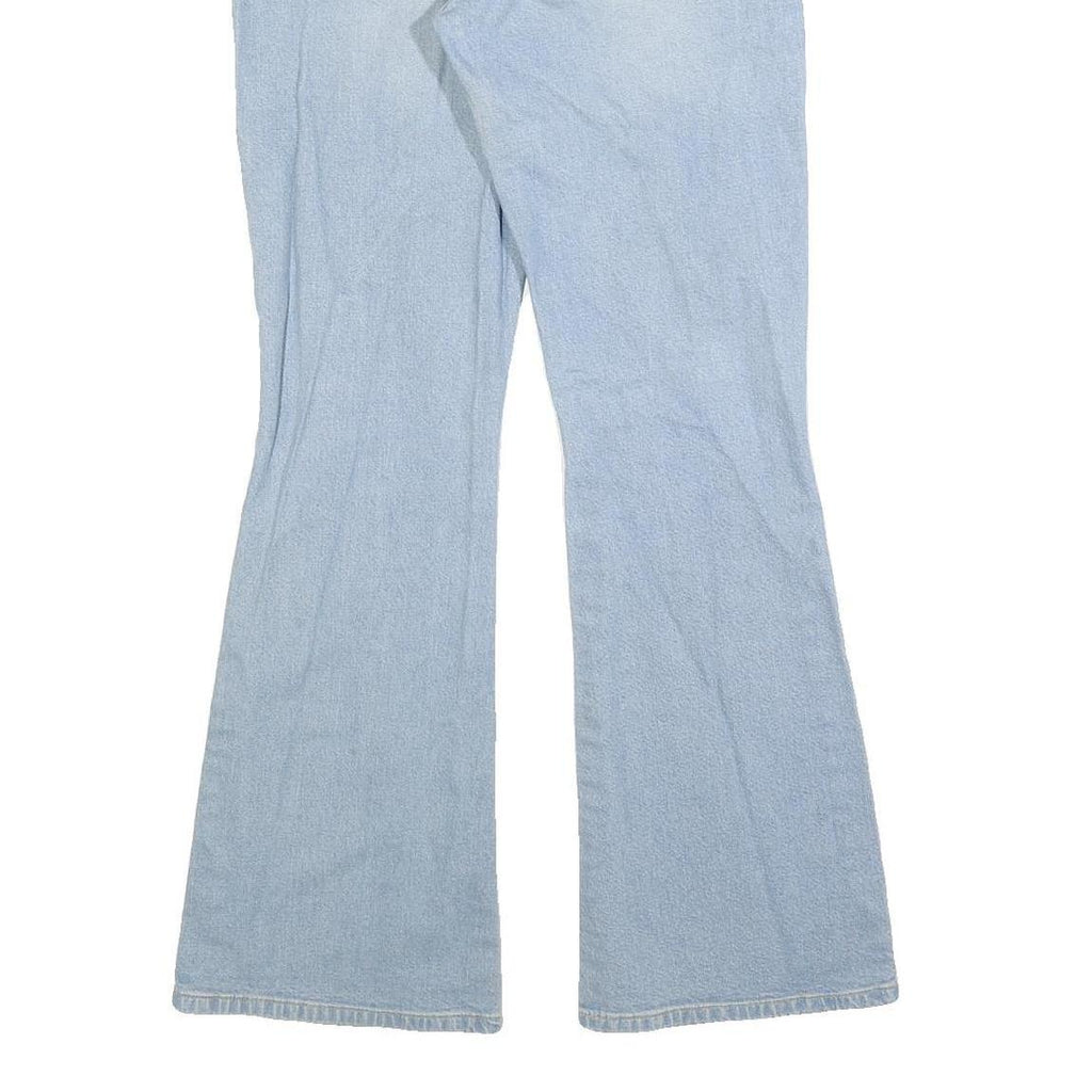 LEVI'S 584 87 Womens Jeans Blue Regular Flared Denim Light W29 L32 Cotton Blend
