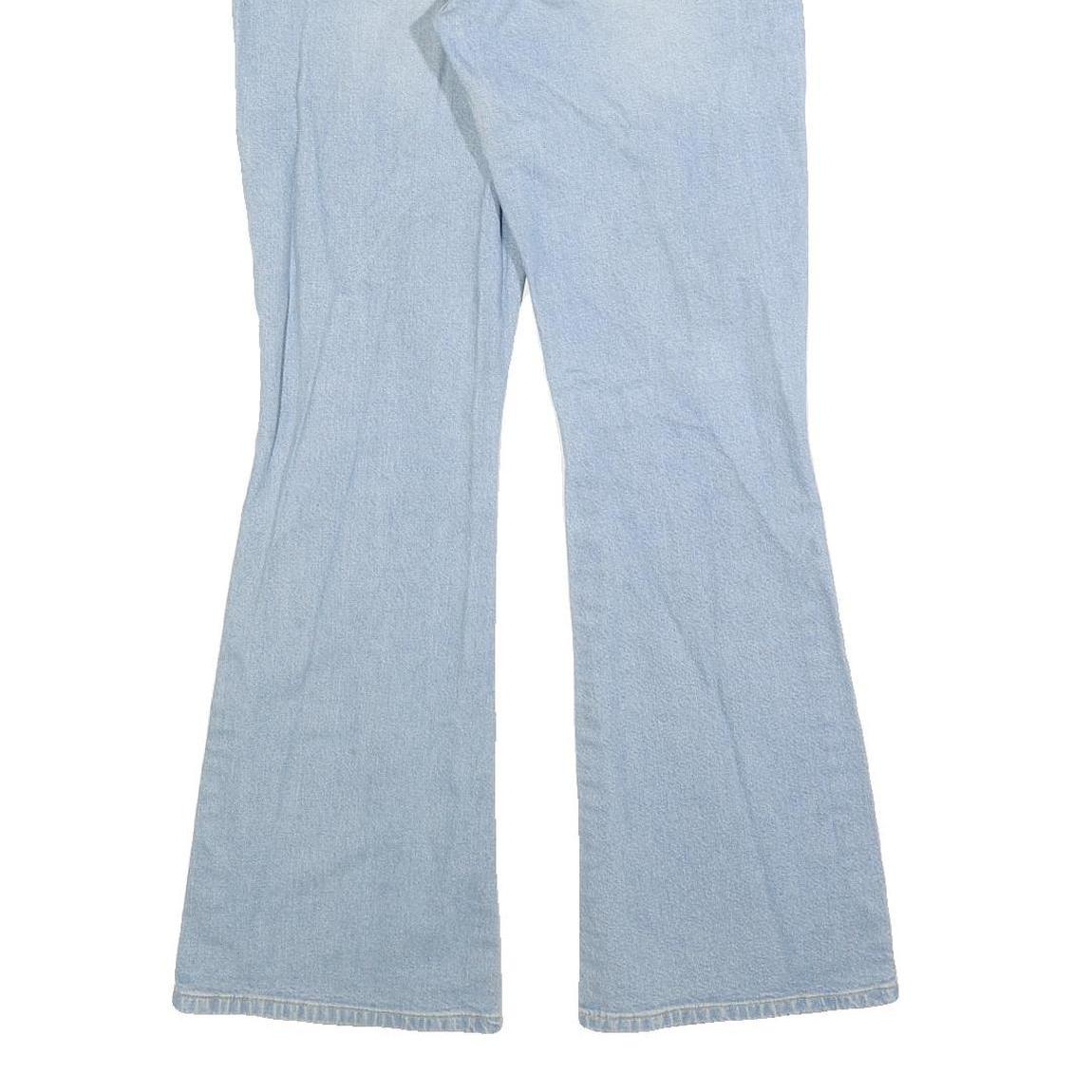 LEVI'S 584 87 Womens Jeans Blue Regular Flared Denim Light W29 L32 Cotton Blend