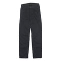 CARHARTT Womens Black Regular Fit Straight Leg Trousers W28 L32 Workwear Zip