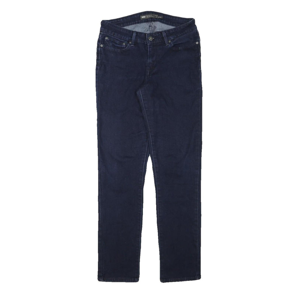 LEVI'S Mens Regular Blue Denim Jeans Zip W27 L29 Classic Fit Straight