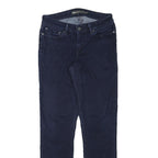 LEVI'S Mens Regular Blue Denim Jeans Zip W27 L29 Classic Fit Straight