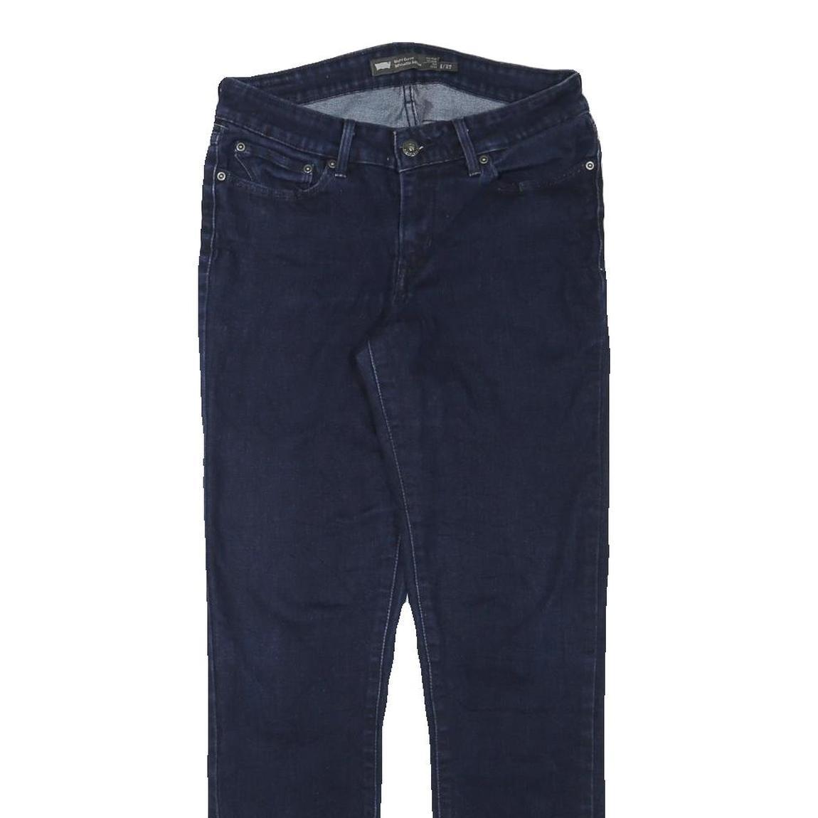 LEVI'S Mens Regular Blue Denim Jeans Zip W27 L29 Classic Fit Straight