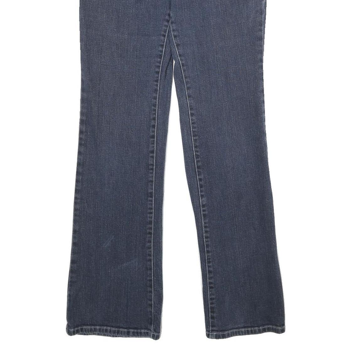 MICHAEL KORS Womens Blue Regular Flared Denim Medium W32 L32 Stylish Zip Jeans