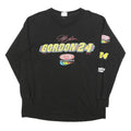 CHASE AUTHENTICS Mens Black Gordon 24 Racing Long Sleeve Crew Neck T-Shirt L