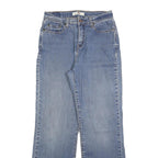 LEVI'S 512 Bootcut Womens Jeans Blue Regular Cotton Blend Zip W27 L29 Classic