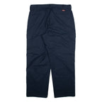 DICKIES Cargo Mens Trousers Blue Regular Straight W38 L30