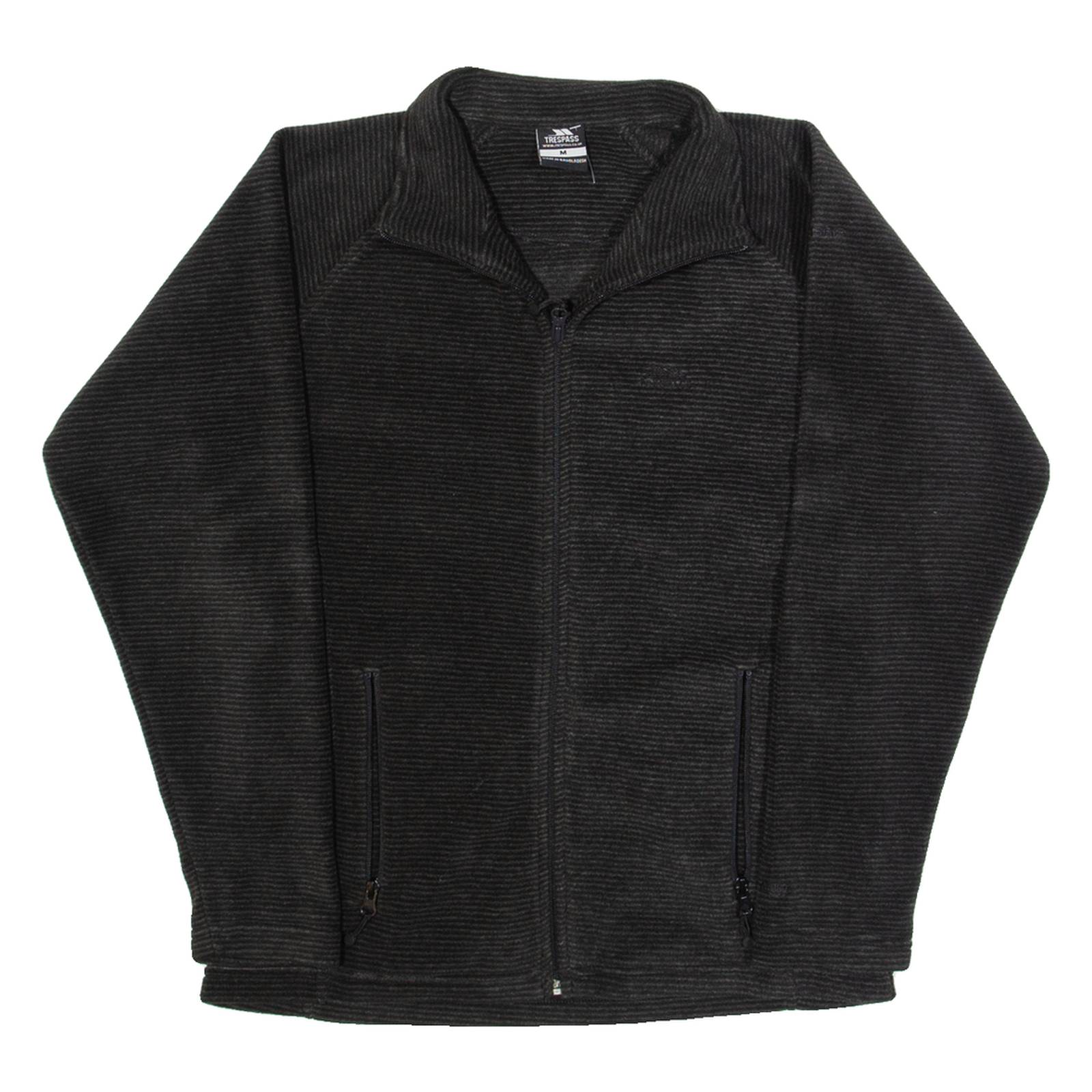 TRESPASS Mens Fleece Jacket Grey M