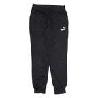 PUMA Womens Joggers Black Tapered UK 10 W28 L28