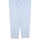 EXPLORER Womens Regular Fit Blue Denim Light Wash Jeans W28 L30 Zip Closure