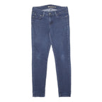 LEVI'S Womens Jeans Blue Slim Skinny Denim Medium W26 L27 Stretch Cotton Blend
