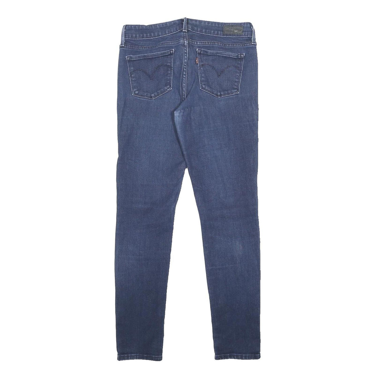 LEVI'S Womens Jeans Blue Slim Skinny Denim Medium W26 L27 Stretch Cotton Blend