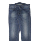 CARHARTT Mens Regular Fit Blue Denim Jeans W35 L32 Classic Cotton Blend Workwear