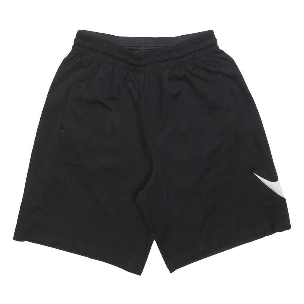 NIKE Mens Shorts Black Sports Casual M W28 Lightweight Polyester