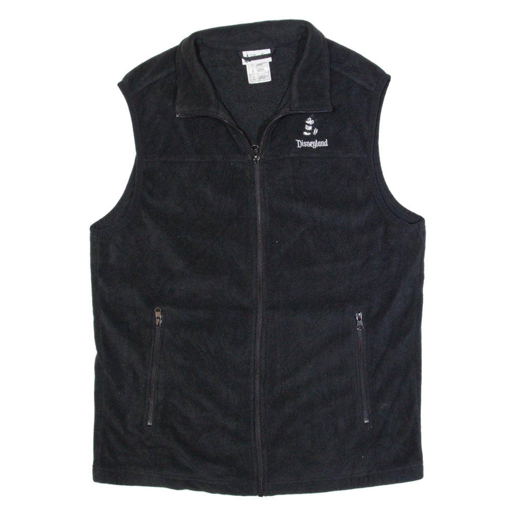 DISNEY Womens Fleece Gilet Black S