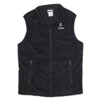 DISNEY Womens Fleece Gilet Black S