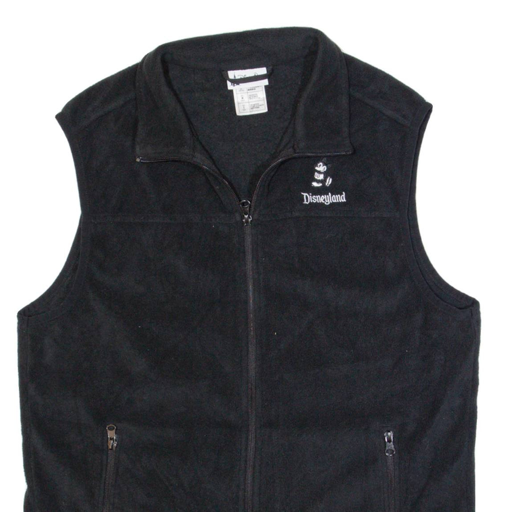 DISNEY Womens Fleece Gilet Black S