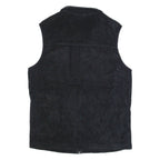 DISNEY Womens Fleece Gilet Black S