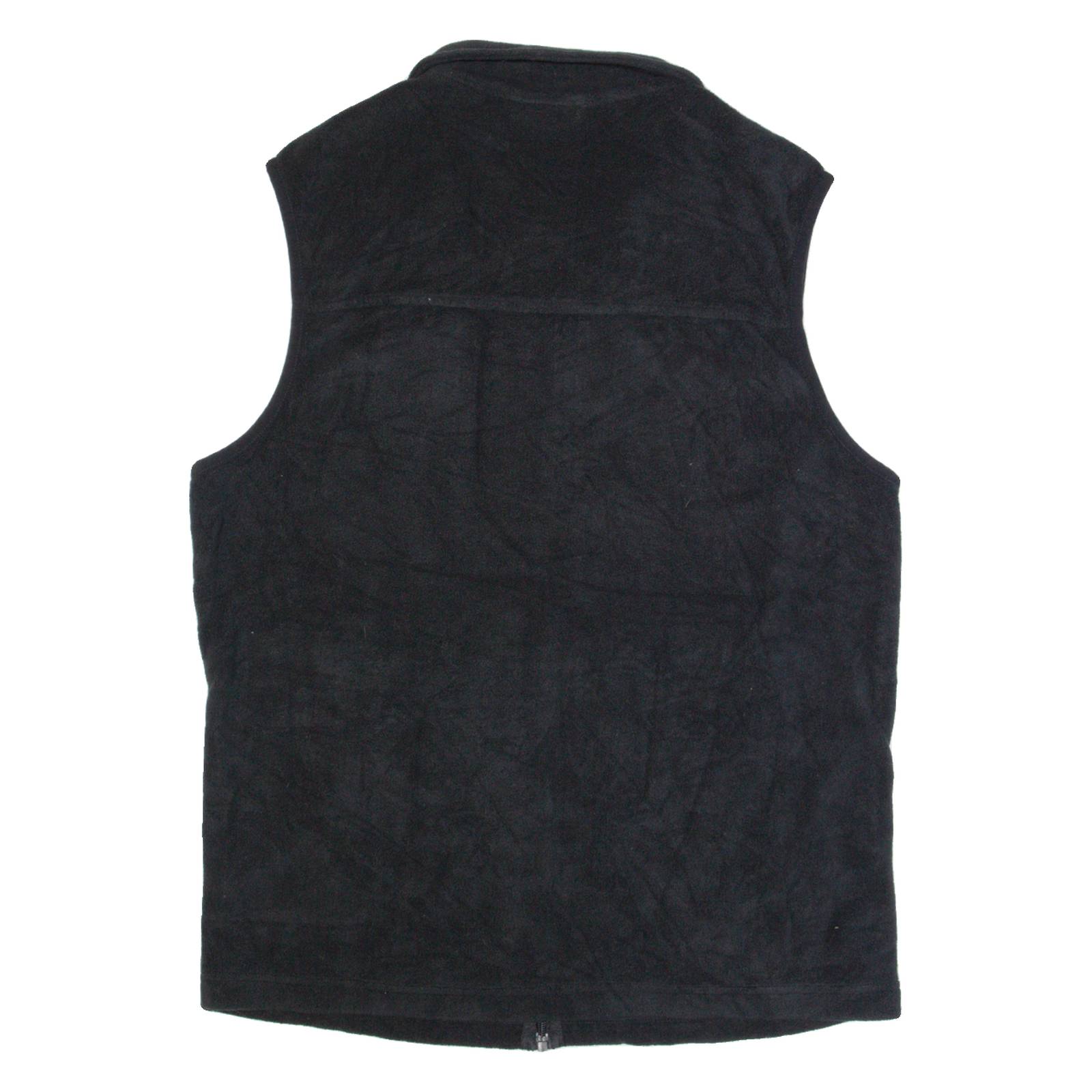 DISNEY Womens Fleece Gilet Black S